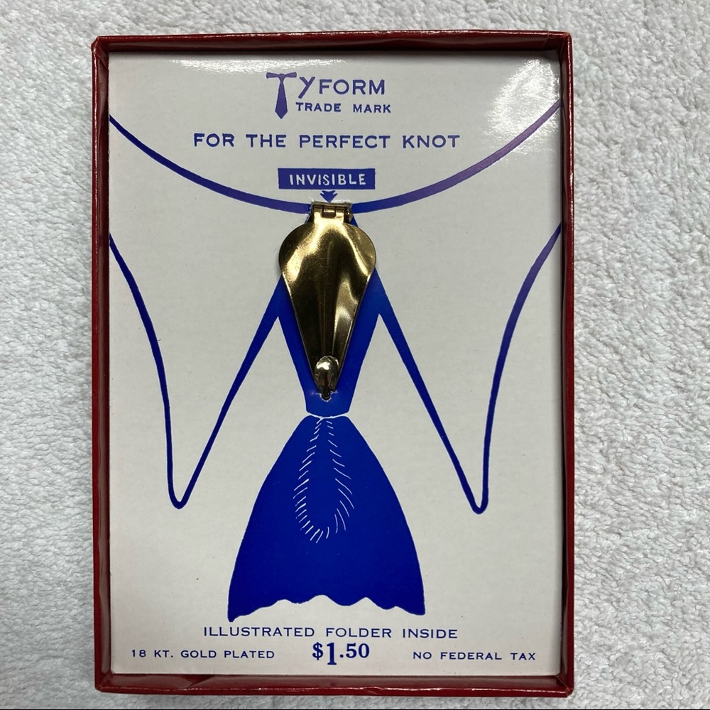 Vintage Tyform For the perfect knot 18K gold